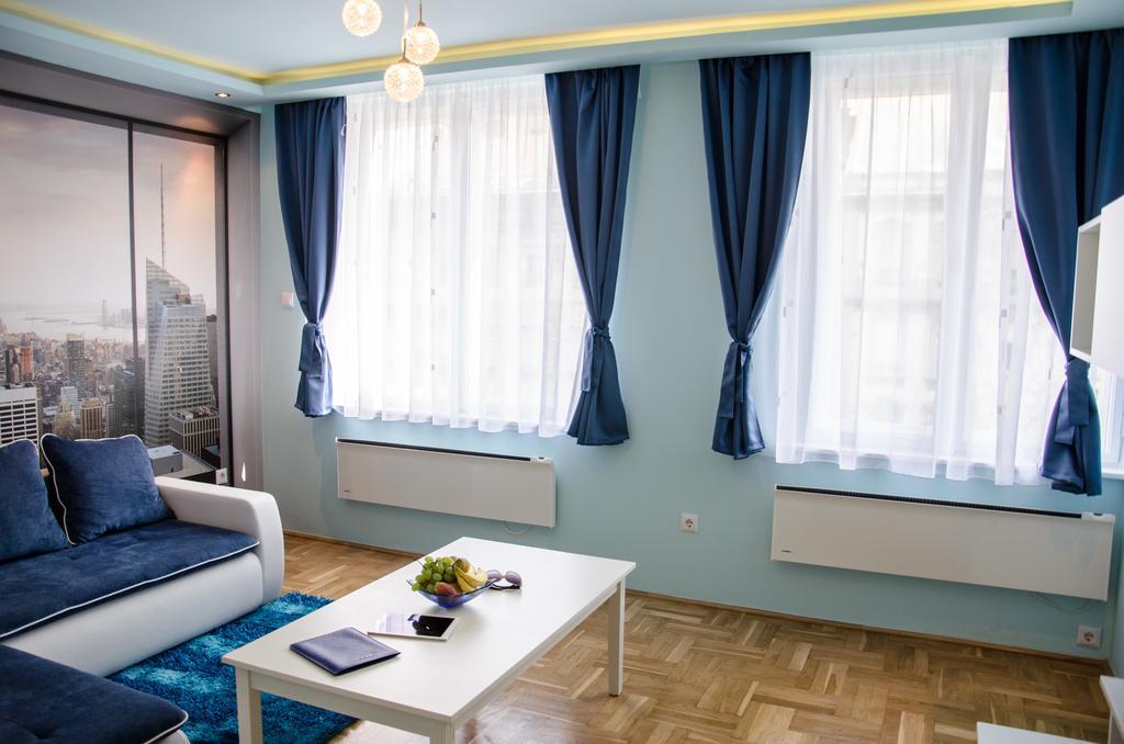 Blue Luxury Apartment Budapesta Cameră foto